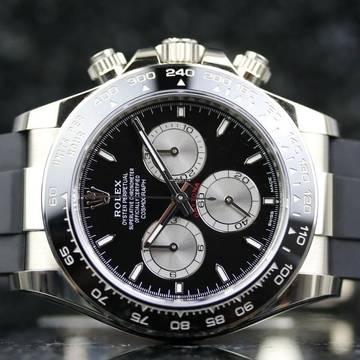  Rolex Daytona Oysterflex Black - Baby LeMans - like New LC100 - Fullset - 11/2025 
