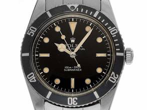  Rolex Submariner (No Date) James Bond no Date Ref.5508 1952 original Box original unpoliert Vintage Submariner James Bond no Date small crown 