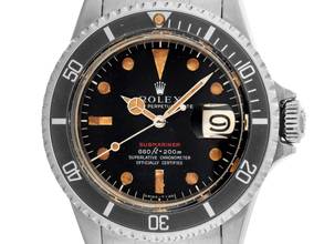  Rolex Submariner Date Redline Ref.1680 1970 Full Set Original Unpoliert Submariner Date Redline Ghost Bezel flat 4 kissing 4 open 6/9 