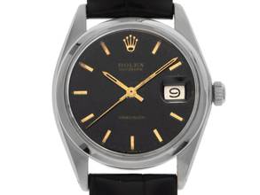 Thumbnail von Rolex Oysterdate Precision open 6/9 Ref.6694 1971 original Box sehr gut Vintage Oysterdate Precision open 6/9 Krokoleder