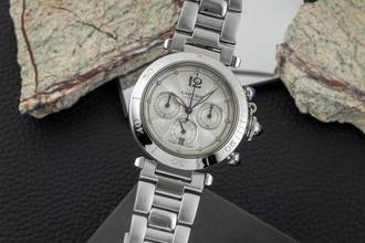 Thumbnail von Cartier Pasha Seatimer Stahl Automatik Herrenuhr Ref. W31030H3 Box