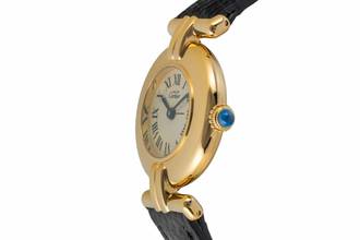 Thumbnail von Cartier Colisée must de Cartier Lady Vermeil 925 Silber Damenuhr Ref. 590002