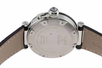Thumbnail von Cartier Pasha Seatimer Automatik Edelstahl Herrenuhr Ref. W31077U2 Papiere 2011