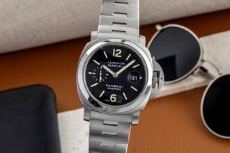 Thumbnail von Panerai Luminor Marina Automatic Stahl Automatik Ref. PAM00299 Box & Papiere 2012