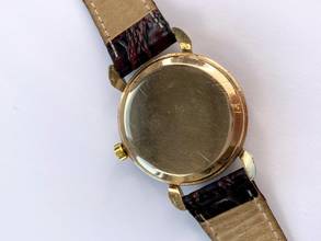 Thumbnail von Omega Classic Serviced Vintage Rose Gold Plated Black Honeycomb Dial 2706 2706
