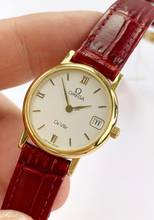 Thumbnail von Omega De Ville 18ct Vollgold Solid Gold Quartz Quarz Lady Damen Vintage 5962 5962379