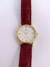 Thumbnail von Omega De Ville 18ct Vollgold Solid Gold Quartz Quarz Lady Damen Vintage 5962 5962379