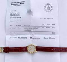 Thumbnail von Omega De Ville 18ct Vollgold Solid Gold Quartz Quarz Lady Damen Vintage 5962 5962379