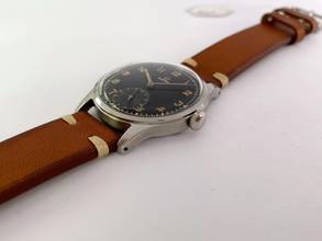 Thumbnail von Omega Classic Serviced Vintage 30T2 Rare Black Gilt Dial 2383 2383