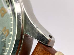 Thumbnail von Omega Classic Serviced Vintage 30T2 Rare Black Gilt Dial 2383 2383