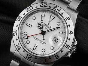  Rolex Explorer II Ref.16570 1995 Box&Beschreibung sehr gut Vintage Explorer II 