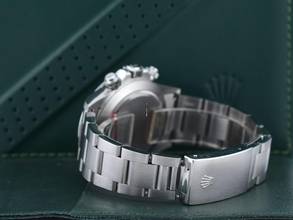 Thumbnail von Rolex Daytona Cosmograph Daytona Ref.16520 satinato Inverted 6 White Dial Box & Papers Like New