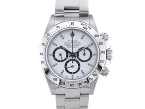 Thumbnail von Rolex Daytona Cosmograph Daytona Ref.16520 satinato Inverted 6 White Dial Box & Papers Like New