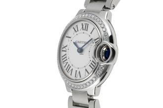Thumbnail von Cartier Ballon Bleu 28mm de Cartier Stahl Quarz Damenuhr Ref. W4BB0015 Papiere 2019
