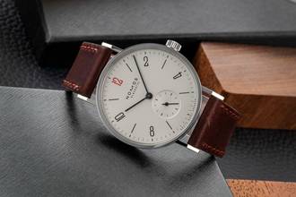 Thumbnail von NOMOS Tangente limited Ärzte ohne Grenzen Stahl Handaufzug B&P 2012