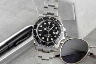  Rolex Submariner Date 40 Stahl Automatik Herrenuhr Ref. 116610LN B&P 2015 