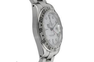 Thumbnail von Rolex Explorer II White Dial Edelstahl Automatik Herrenuhr Ref. 16570 B&P 2003