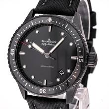 Thumbnail von Blancpain Fifty Fathoms Bathyscaphe 43 – 5000-0130-B52A – like NEW – 2022 Full Set