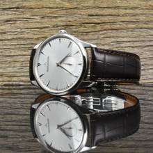  Jaeger-LeCoultre Master Grande Ultra Thin Q1358420 / 174.8.90.S Stahl - B&P 2015 