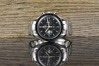  Omega Speedmaster Professional Moonwatch Apollo XI 25th Anniversary OMEGA SERVICE 3595.52.00 Limited Full Set 