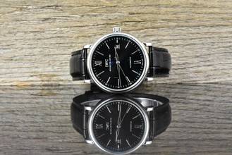 Thumbnail von IWC Portofino Automatic 40 Black Dial - Zertifikat 2018
