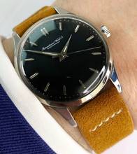  IWC Serviced Vintage 35mm Cal 89 Restored black dial 