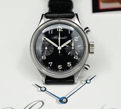  Breguet RARE SPECIAL TYPE 20 XX FLYBACK FROM 1955 WITH EXTRACT 