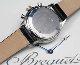 Thumbnail von Breguet RARE SPECIAL TYPE 20 XX FLYBACK FROM 1955 WITH EXTRACT