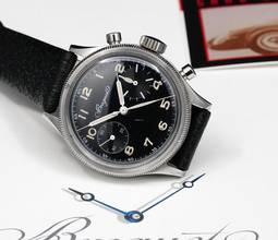 Thumbnail von Breguet RARE SPECIAL TYPE 20 XX FLYBACK FROM 1955 WITH EXTRACT