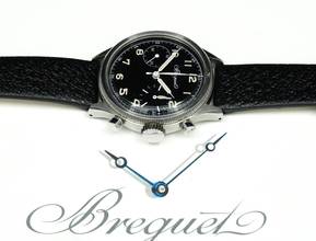 Thumbnail von Breguet RARE SPECIAL TYPE 20 XX FLYBACK FROM 1955 WITH EXTRACT