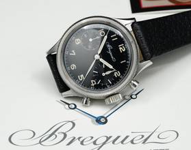 Thumbnail von Breguet RARE SPECIAL TYPE 20 XX FLYBACK FROM 1955 WITH EXTRACT