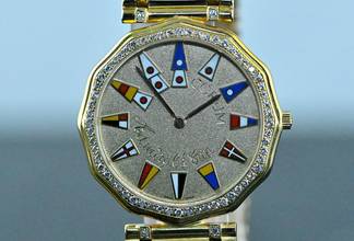 Thumbnail von Corum Admiral's Cup 44.810.65 V067 A012 | Diamond | orig. gold bracelet