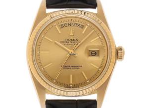  Rolex Day-Date 36 Ref.1803 1973 Box&Beschreibung sehr gut Vintage Day-Date 18kt Gelbgold 