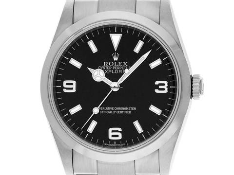  Rolex Explorer I Ref.114270 2002 Full Set sehr gut Vintage Explorer I 