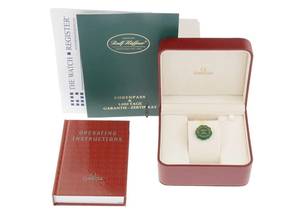  Omega Speedmaster Reduced Ref.175.0042 1997 Box&Beschreibung sehr gut Vintage Speedmaster Reduced Perlmutt 