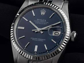  Rolex Datejust 36 Ref.1601 1968 Box&Beschreibung sehr gut Vintage Datejust Stahl 18kt Weißgold open 6/9 