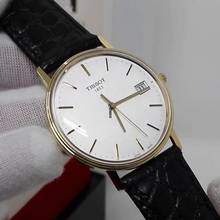  Tissot Goldrun Hesalite Gold 33.7mm NEW FULL SET 