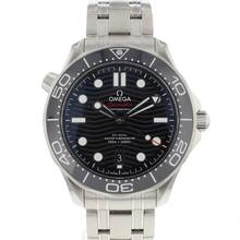  Omega Seamaster Diver 300 M Co-Axial Black Dial 