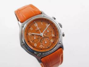 Thumbnail von Ebel Le Modulor 1911 Chronograph im Full Set Top Zustand original Krokoband und Faltschließe