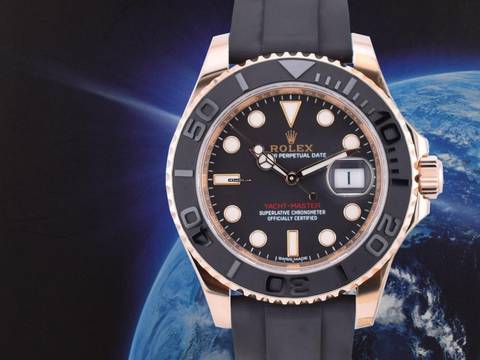  Rolex Yacht-Master 40 116655 Rose Gold Like New Full Set 2019 