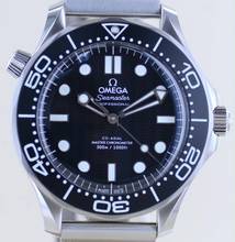 Thumbnail von Omega Seamaster Diver 300 M Black Dial 42mm No Date Steel Top Stahlband B+P