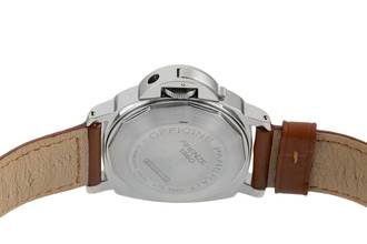 Thumbnail von Panerai Luminor Marina Automatic Datum Edelstahl Herrenuhr Ref. PAM00104