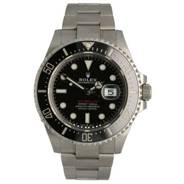  Rolex Sea-Dweller Red 43 Ref.126600 Full Set 2019 Unpolished 
