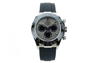  Rolex Daytona Oysterflex White Gold Ghost 40MM - Official Rolex Service 01/26 - 116519LN 