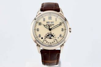 Thumbnail von Patek Philippe Perpetual Calendar White Gold - Ivory Dial - With Papers - 5320G-001 2019