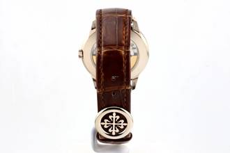 Thumbnail von Patek Philippe Perpetual Calendar White Gold - Ivory Dial - With Papers - 5320G-001 2019