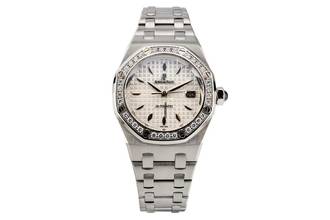 Thumbnail von Audemars Piguet Royal Oak Lady Diamond Bezel - 24 Months Warranty 77321ST.ZZ.1230ST.01 2009