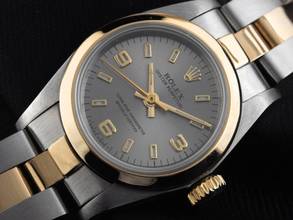 Thumbnail von Rolex Oyster Perpetual Lady Ref.67183 1997 Full Set sehr gut Vintage Oyster Perpetual Lady