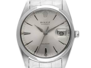Thumbnail von Rolex Oysterdate Precision open 6/9 Ref.6694 1964 Box&Beschreibung sehr gut Vintage Oysterdate Precision open 6/9