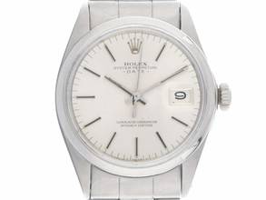 Thumbnail von Rolex Oyster Perpetual Date Ref.1500 1969 original Box sehr gut Vintage Oyster Perpetual Date open 6/9